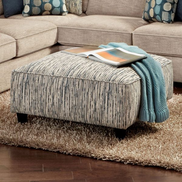 Eastleigh Stripe Multi Ottoman Fashion