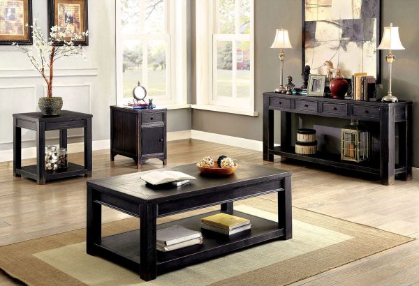 Meadow Antique Black Sofa Table For Cheap