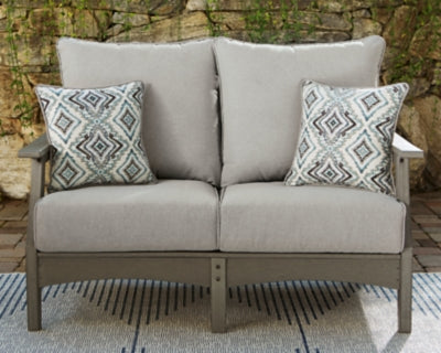 Visola Outdoor Loveseat with Cushion Discount