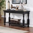 Calandra Antique Black Sofa Table For Cheap