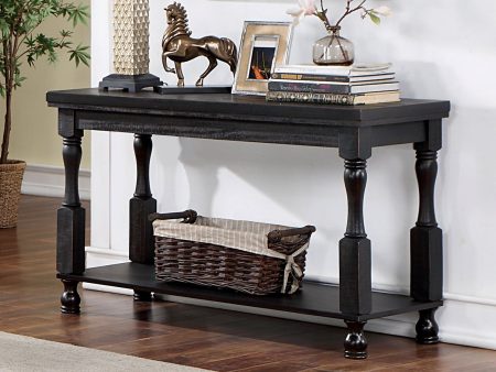 Calandra Antique Black Sofa Table For Cheap