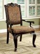 Bellagio Brown Cherry Brown Arm Chair Online Sale