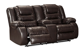 Vacherie Reclining Loveseat with Console Online