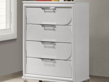 Lareina Pearl White Chest For Discount