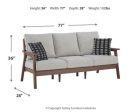 Emmeline Outdoor Sofa with Cushion For Cheap