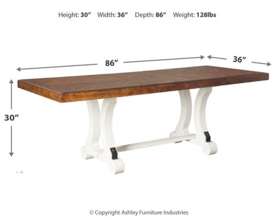 Valebeck Dining Table Hot on Sale