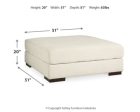 Zada Oversized Accent Ottoman For Cheap