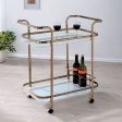 Tiana Champagne Serving Cart Cheap