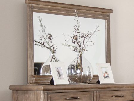 Merthyr Brown Mirror For Discount