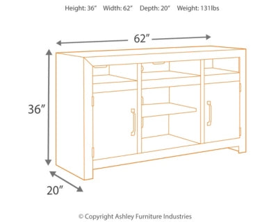 Sommerford 62  TV Stand Online Hot Sale