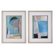 Uttermost Brilliant Clouds Abstract Prints, Set 2 Online now