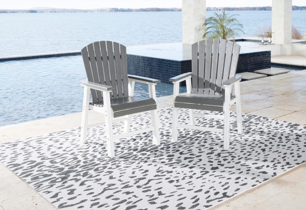 Transville Outdoor Dining Arm Chair (Set of 2) Online Hot Sale