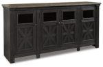 Tyler Creek 74  TV Stand Discount