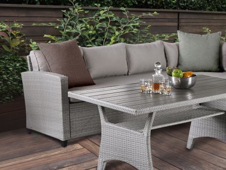 Shonda Gray 3 PC. Patio Dining Set For Discount