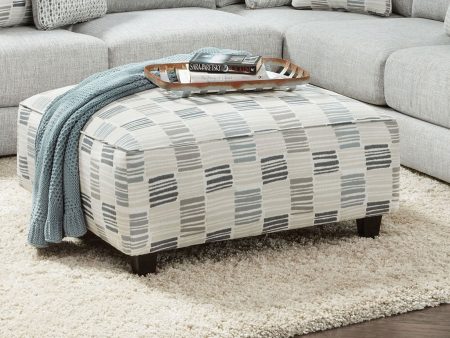 Pelham Stripe Multi Ottoman Hot on Sale