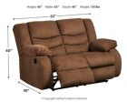 Tulen Reclining Loveseat Online