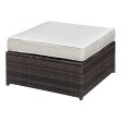 Ilona Brown Beige Ottoman Discount