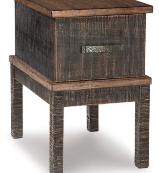 Stanah Chairside End Table with USB Ports & Outlets Fashion