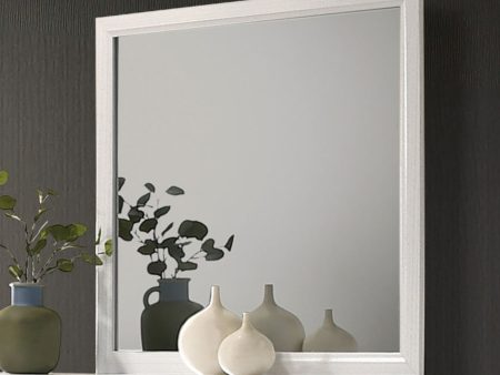 Errico White Mirror For Sale