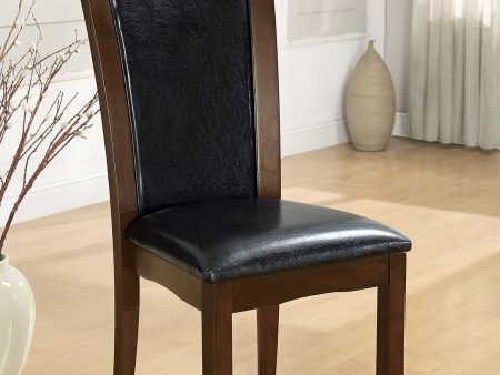 Manhattan Dark Cherry Brown Side Chair Discount