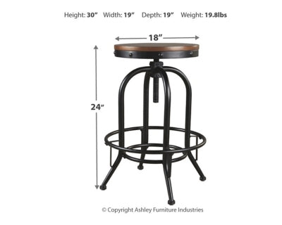 Valebeck Bar Height Bar Stool on Sale