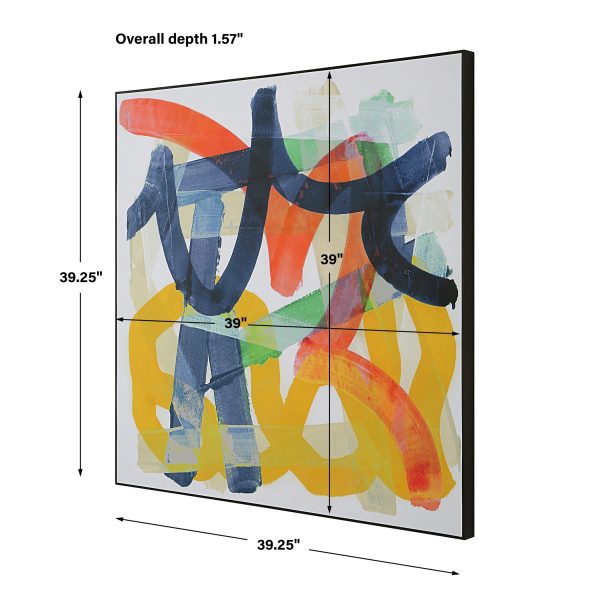 Uttermost Midtown Graffiti Framed Print Online now