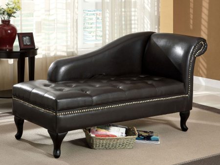 Lakeport Black Chaise Discount