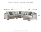 Ardsley 5-Piece Sectional with Chaise Sale