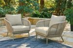 Swiss Valley Lounge Chair with Cushion (Set of 2) Supply