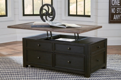 Tyler Creek Coffee Table with Lift Top Online Sale