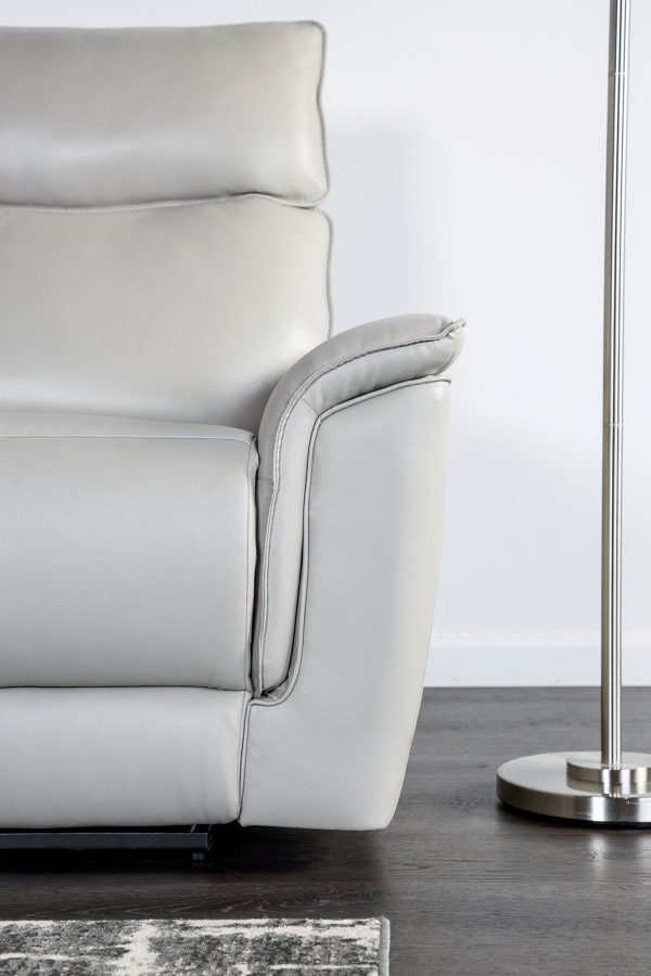 Bienne Taupe Recliner Chair Online