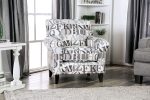 Verne Pattern Letter Chair on Sale