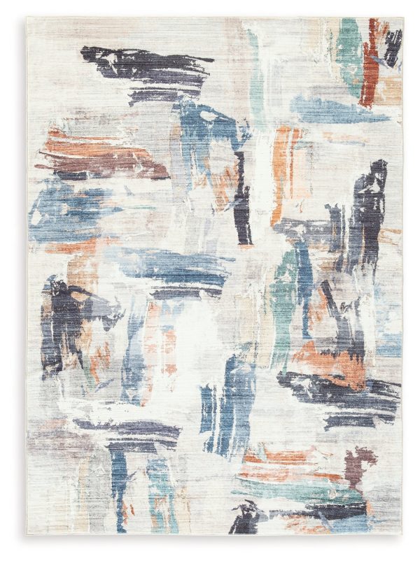 Hessland Multi Washable Medium Rug For Cheap