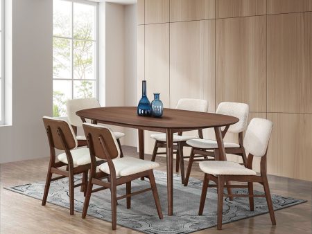 Uzwil Walnut Dining Table For Discount