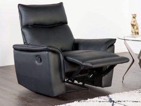 Bienne Black Recliner Chair For Discount