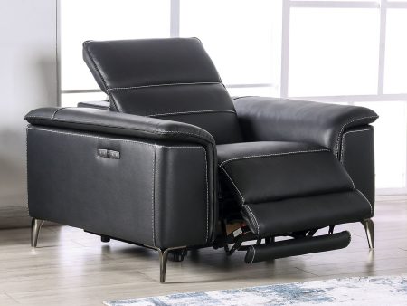 Ascona Black Power Recliner on Sale