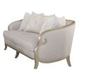 Alexandra Ivory Sofa and Loveseat Hot on Sale