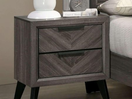 Vagan Gray Night Stand For Discount