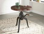 Sparrow 30-inch Round Crank Table on Sale