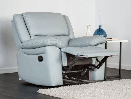 Glarus Powder Blue Recliner Chair Fashion