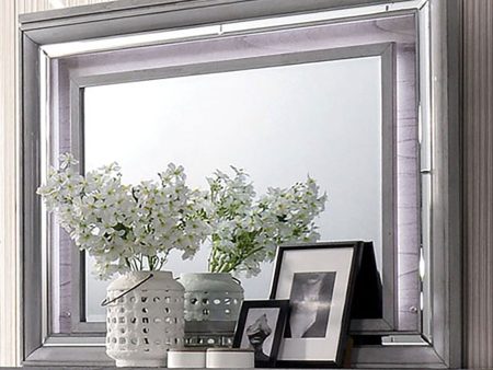 Alanis Light Gray Mirror on Sale