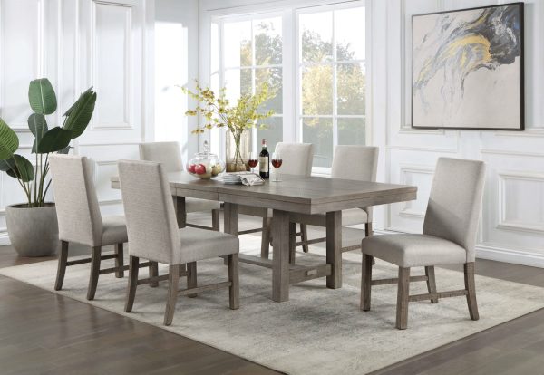 San Antonio Gray Dining Table Online Hot Sale