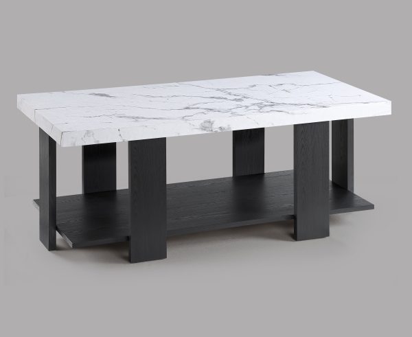 Boris Faux Marble 3-Piece Coffee Table Set Cheap