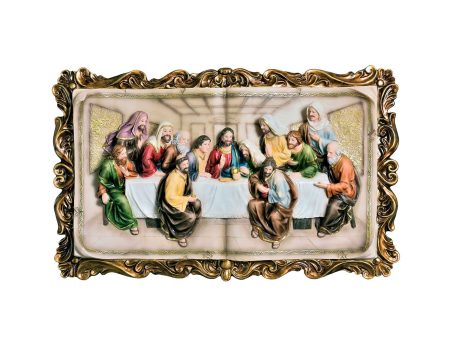 Homili Multi Last Supper Plaque For Sale