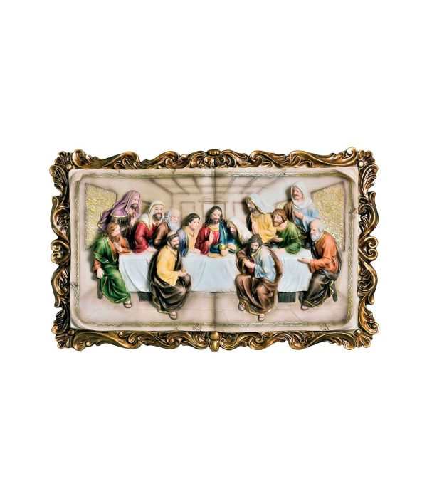 Homili Multi Last Supper Plaque For Sale