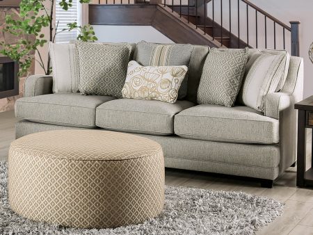 Stephney Gold Gray Sofa Supply