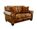 Silverado Loveseat w  Two Accent Pillows For Cheap