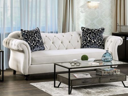 Antoinette White Sofa Supply