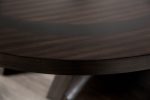 Holsworthy Espresso Round Dining Table Fashion