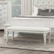 Stella Mia Creamy White Bench For Discount